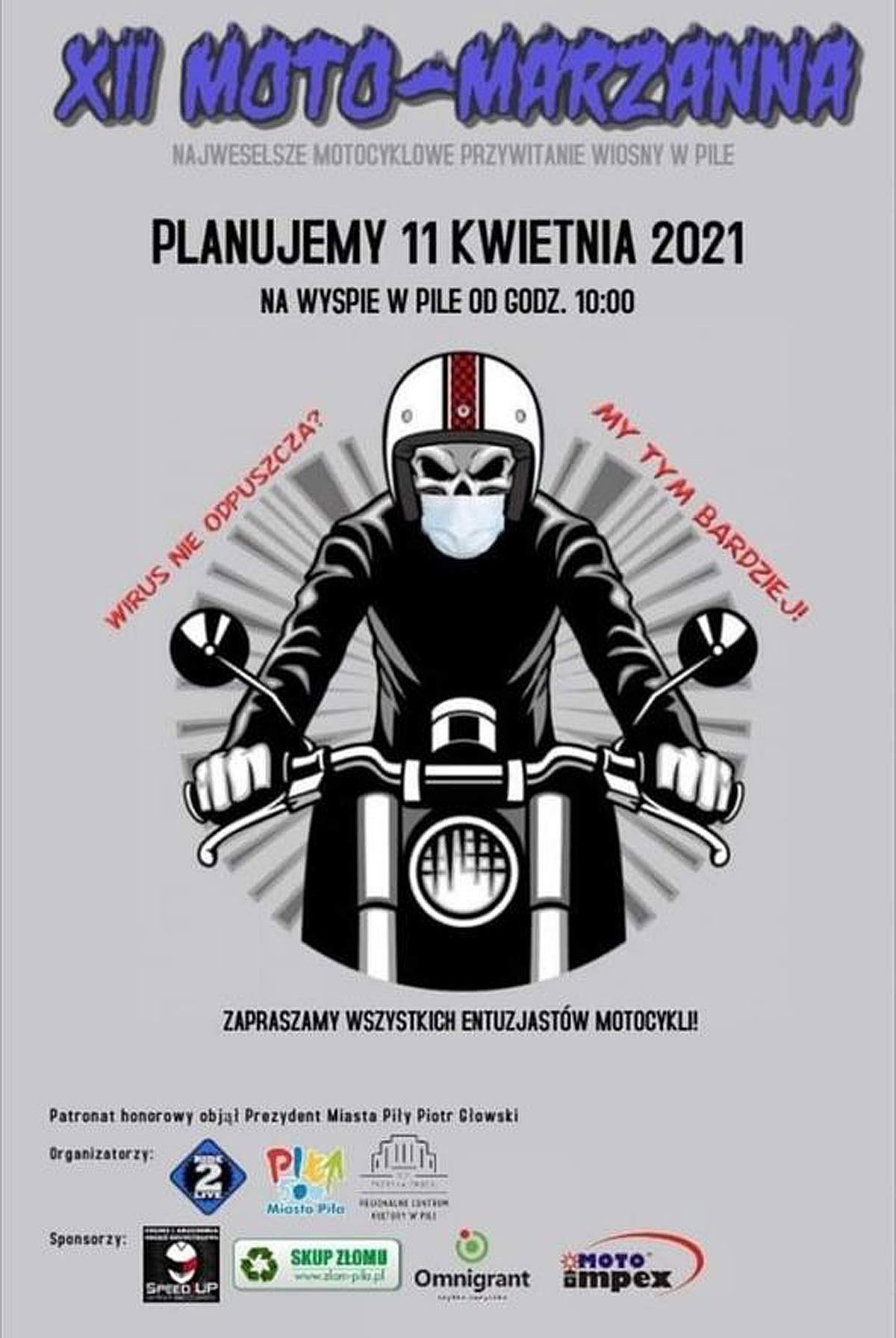 XII Moto Marzanna w Pile 2021